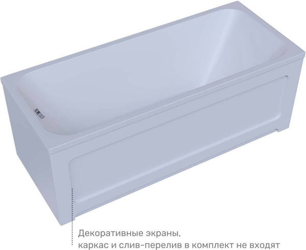 Ванна акриловая Aquatek Мия 100x70 / MIY100-0000001