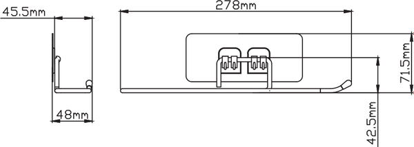 Держатель для туалетной бумаги Potato P2803-3
