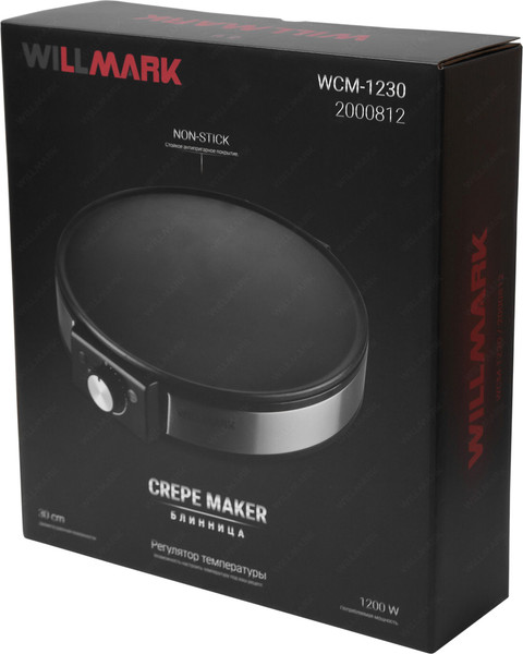 Блинница Willmark WCM-1230 / 2000812