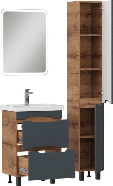 Шкаф-пенал для ванной Onika Айленд 30 / 403084