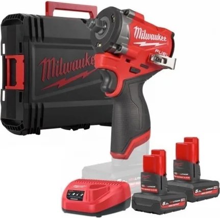 Аккумуляторный гайковерт Milwaukee M12 FCIWF12G3-502X / 4933493455