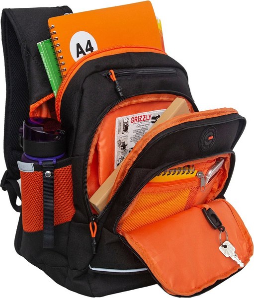 Школьный рюкзак Grizzly RB-450-3f