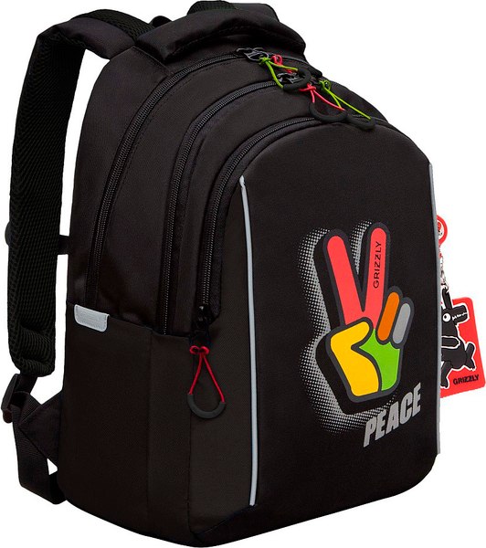 Школьный рюкзак Grizzly RB-452-4f - фото