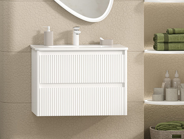 Тумба под умывальник Brevita Riva 70 / RIV-07070-0102Я - фото