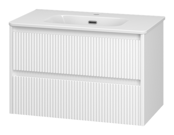 Тумба под умывальник Brevita Riva 80 / RIV-07080-0102Я