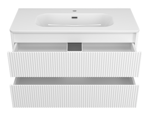 Тумба под умывальник Brevita Riva 100 / RIV-07100-0102Я