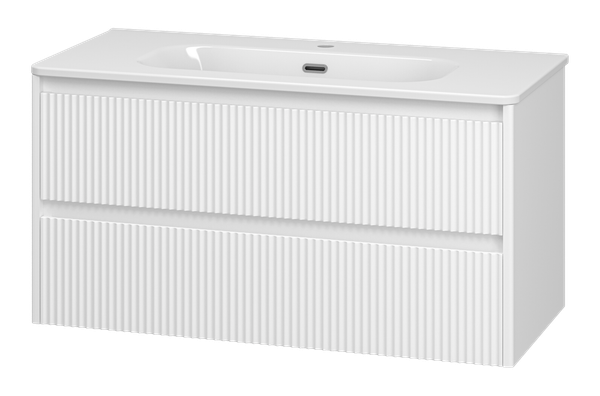 Тумба под умывальник Brevita Riva 100 / RIV-07100-0102Я