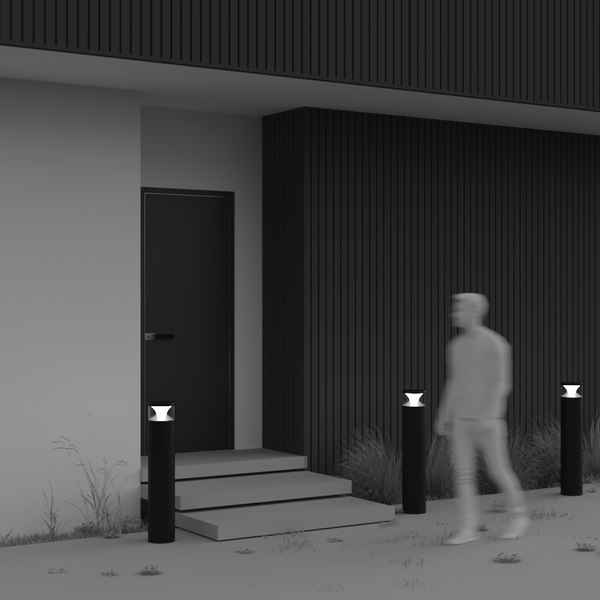 Светильник уличный Maytoni Pyro O496FL-L21B3K2