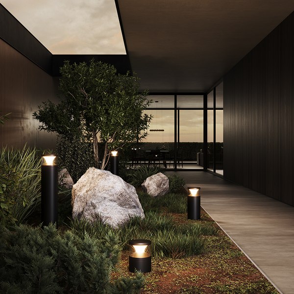 Светильник уличный Maytoni Pyro O496FL-L21B3K2