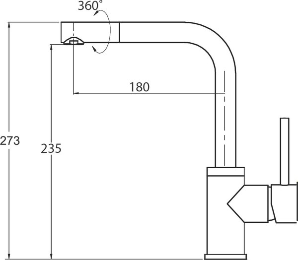 Смеситель ZORG Forte