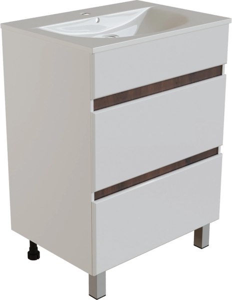 Тумба под умывальник Mixline Брикс-60 556809 - фото