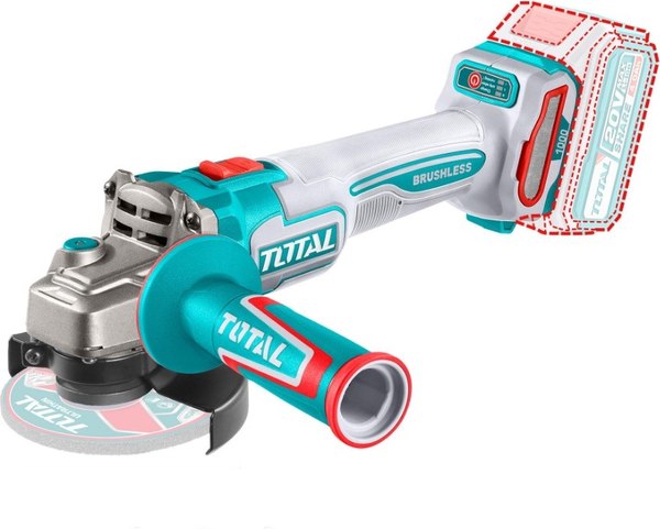 Угловая шлифовальная машина TOTAL TAGLI27153 - фото
