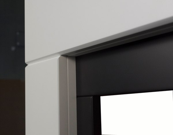 Каминокомплект Смолком Detroit V60 Vision 60 Log Led (бьянко белый/черный)