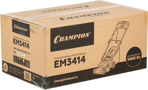 Газонокосилка электрическая Champion EM3414