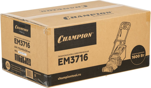 Газонокосилка электрическая Champion EM3716