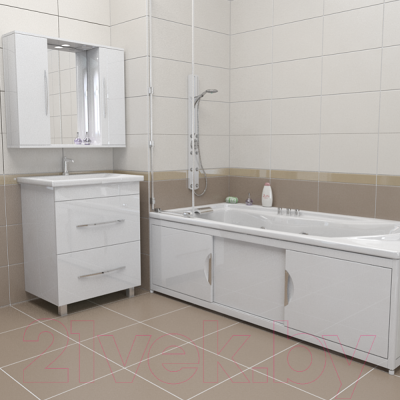 Экран для ванны Emmy Валенсия 180