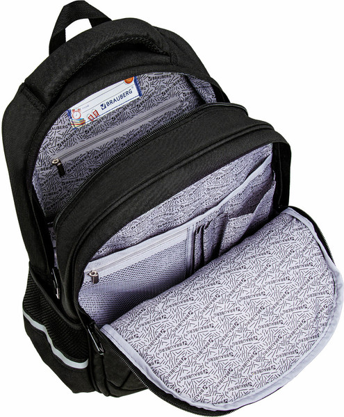 Школьный рюкзак Brauberg Soft. Lettering / 272034
