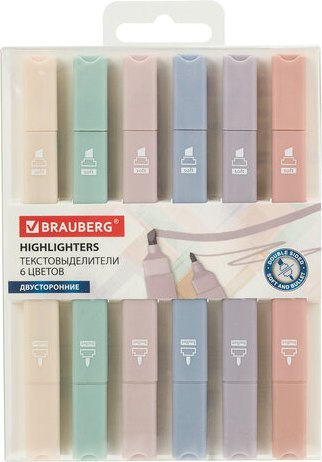 Набор маркеров Brauberg Morandi / 152514 - фото