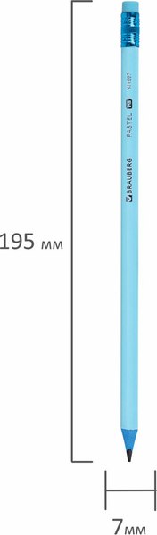 Набор простых карандашей Brauberg 181997