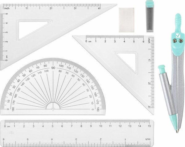 Готовальня Brauberg School Kit / 210715