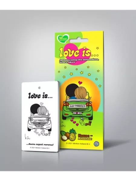 Ароматизатор автомобильный Aroma Riche Love Is / LI K 0008