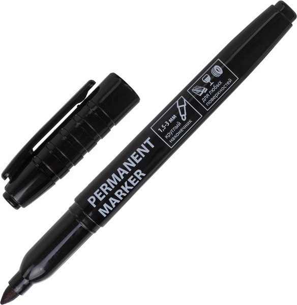 Маркер перманентный Brauberg 151629 - фото