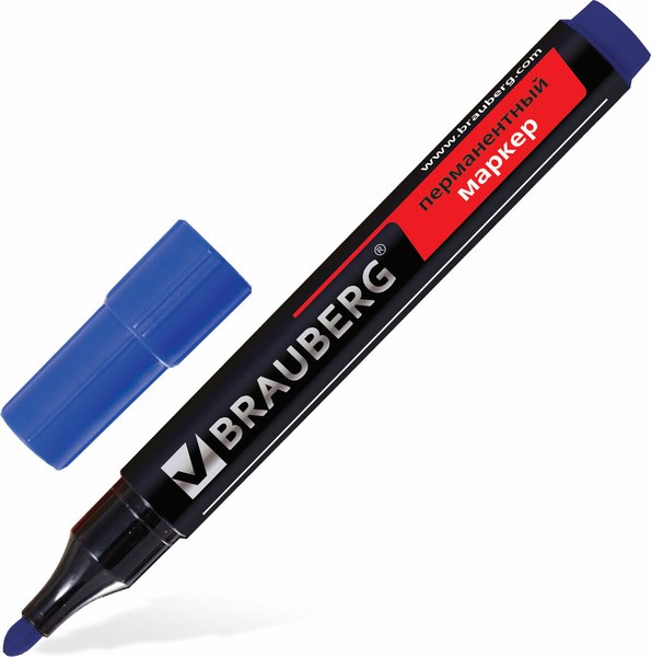 Маркер перманентный Brauberg 150466