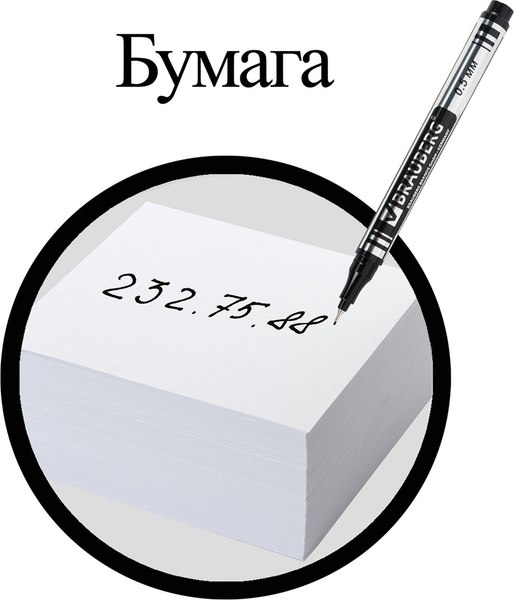 Маркер перманентный Brauberg Jet / 150507