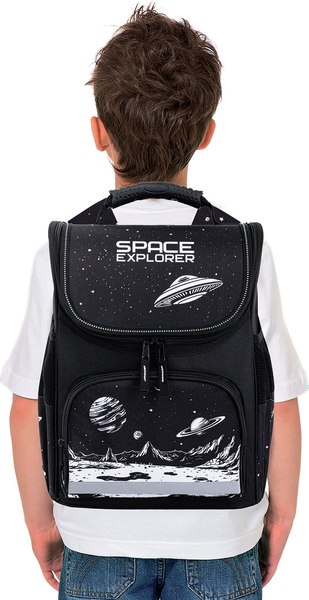 Школьный рюкзак Пифагор Basic. Space Invader / 273140