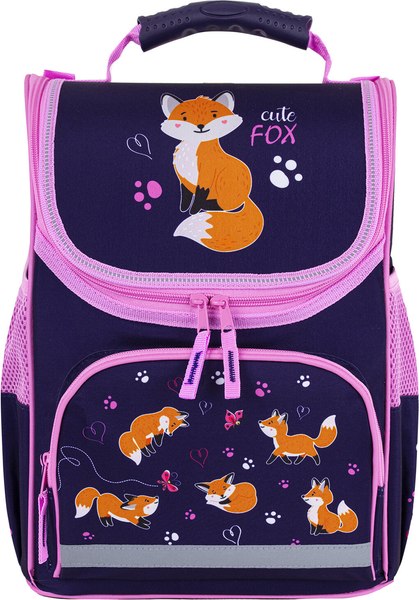 Школьный рюкзак Пифагор Basic. Playing Foxes / 273136