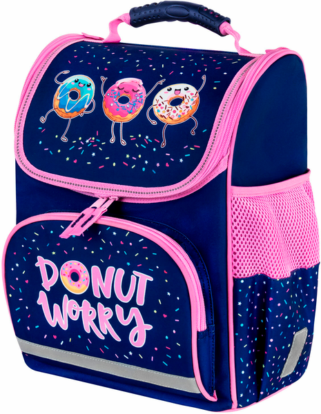 Школьный рюкзак Пифагор Basic. Comic Donuts / 273137 - фото