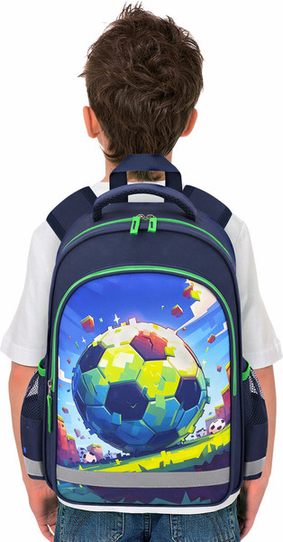 Школьный рюкзак Пифагор School. Football Match / 273171