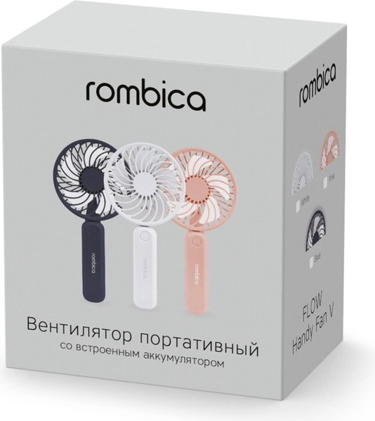 Вентилятор Rombica Flow Handy Fan V / R2D2-066 (розовый)