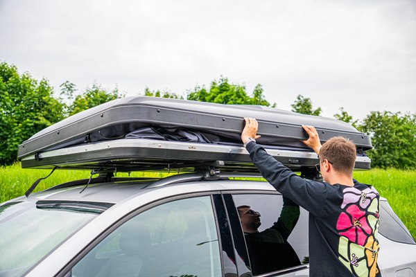 Палатка на крышу автомобиля Xcamp T10 (серый)