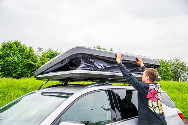 Палатка на крышу автомобиля Xcamp T10 (серый)