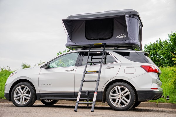 Палатка на крышу автомобиля Xcamp T10 (серый)