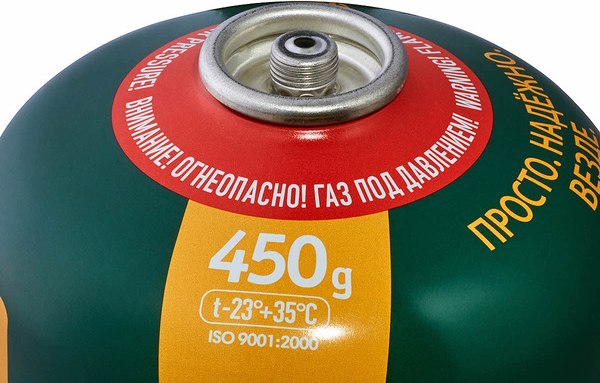 Газовый баллон туристический Tourist Standard TBR-450