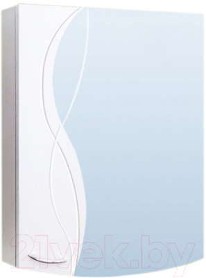 Шкаф с зеркалом для ванной Vako Елена 55 / 10772 - фото