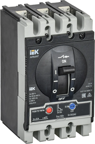 Выключатель автоматический IEK AR-MCCB-3S-035-0032A-ATUC - фото