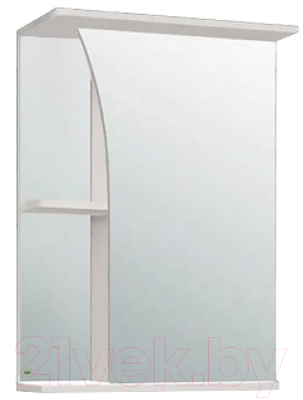 Шкаф с зеркалом для ванной Vako Виола 50 L / 10356 - фото