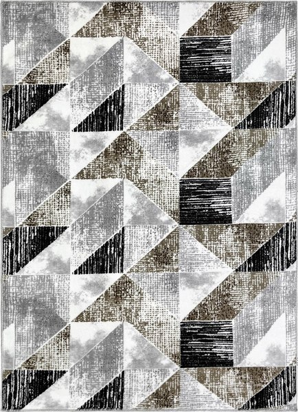 Покрытие напольное тафтинговое Plato Hali Soft / 6238-MINK-ANTHRACITE - фото