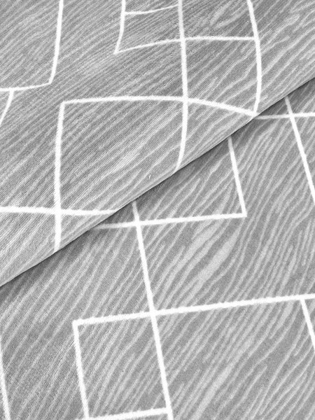 Покрытие напольное тафтинговое Plato Hali Soft / 3084-GREY-WHITE