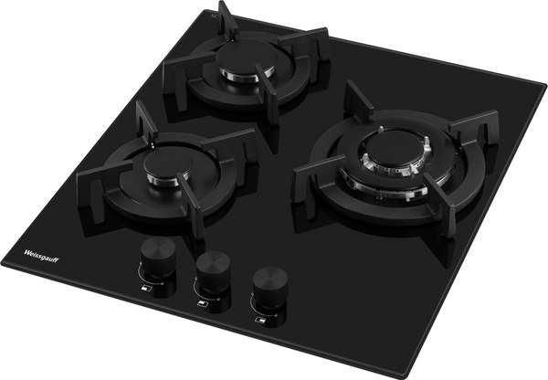 Газовая варочная панель Weissgauff HGG 451 BGV Nano Glass