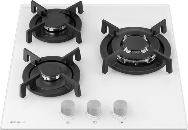 Газовая варочная панель Weissgauff HGG 451 WGV Nano Glass