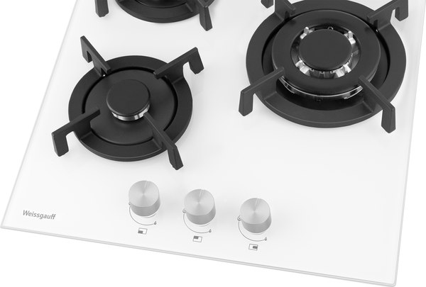 Газовая варочная панель Weissgauff HGG 451 WGV Nano Glass