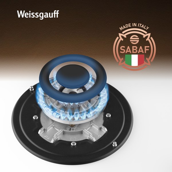 Газовая варочная панель Weissgauff HGG 451 WGV Nano Glass
