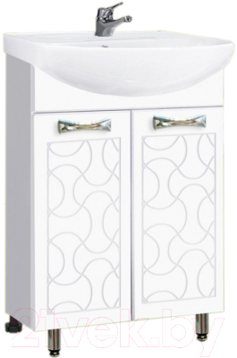 Тумба под умывальник Vako Винтаж Эрика 55 / 16782 - фото