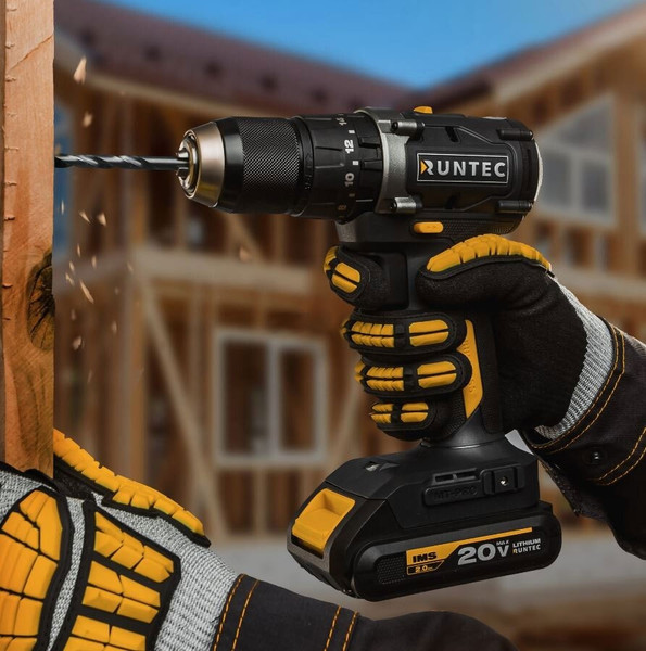 Аккумуляторная дрель-шуруповерт RUNTEC Pro RT-ID222