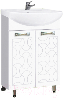 Тумба под умывальник Vako Винтаж Эрика 60 / 16783 - фото