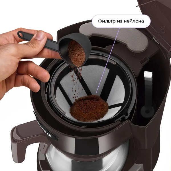 Капельная кофеварка Kitfort КТ-7591